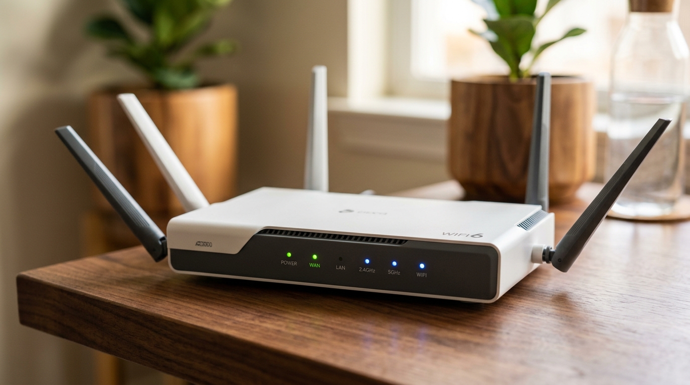 Dual-Band Gigabit Wi-Fi 6 Router